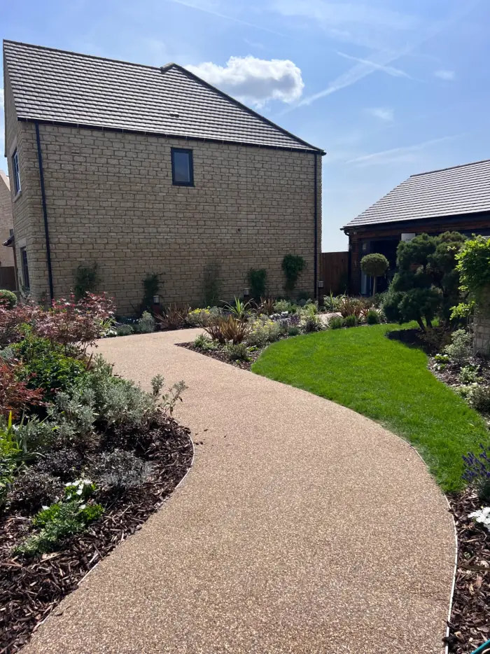 Resin bound surfacing project 14 by A&P Resin, Daventry