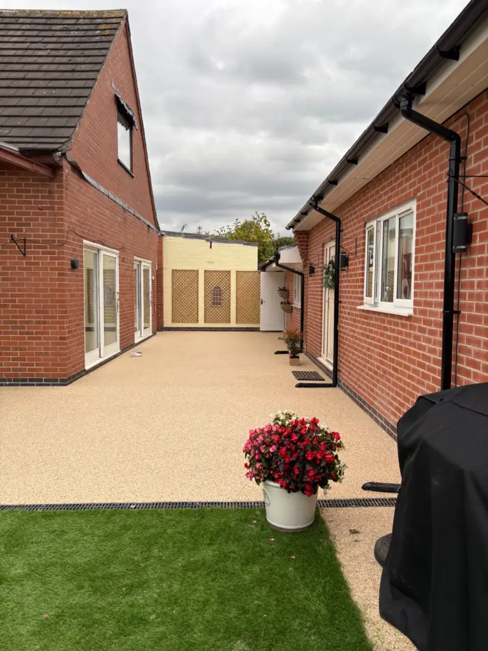 Resin bound surfacing project 19 by A&P Resin, Daventry