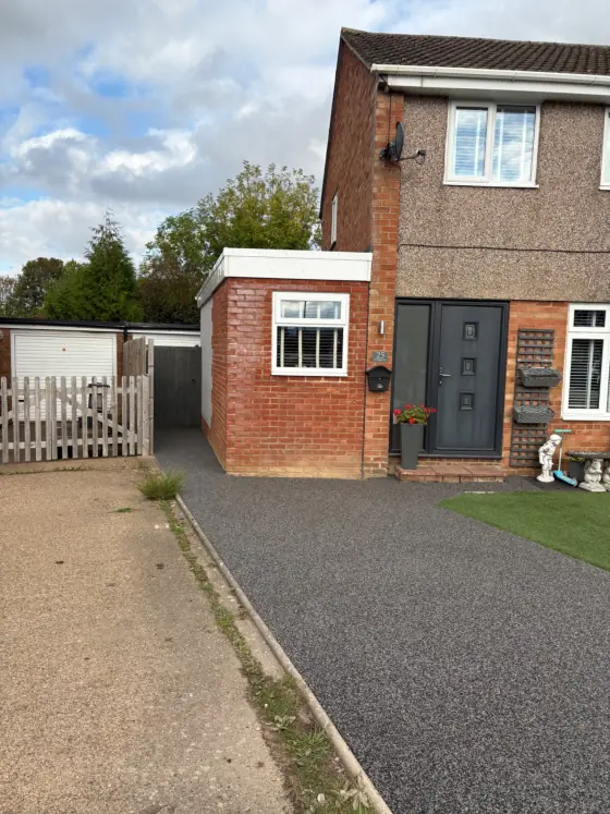 Resin bound driveway